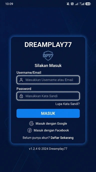 Masuk Akun dreamplay77 untuk Pengguna Android